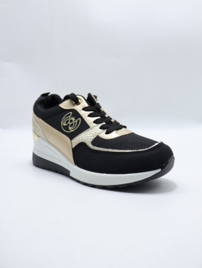 Buty sportowe damskie (36-41) 687 BL/GOLD