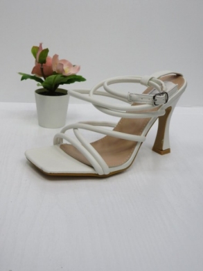 Sandały damskie na szpilki (36-41) H8-281 WHITE