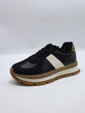 Buty sportowe damskie ocieplane (36-41) AF23-312 BLACK