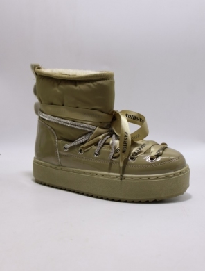 Śniegowce damskie (36-41) 5754-11 KHAKI