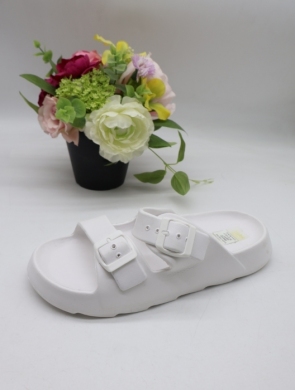 Basenówki damskie (36-41) DM-613 WHITE