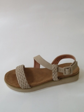 Sandały Damskie na płaskim (36-41) OC-301 BEIGE