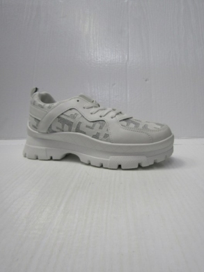 Buty sportowe damskie na płaskim (36-41) VL172 WHITE