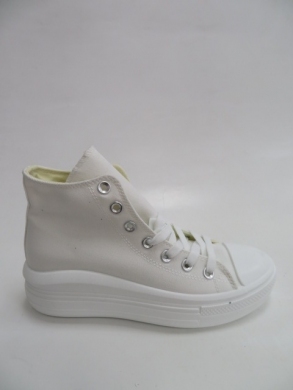 Trampki Damskie na koturnie (36-41) 19211 WHITE