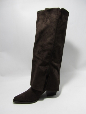 Kozaki damskie ocieplane na obcasie (36-41) WZ-82 KHAKI