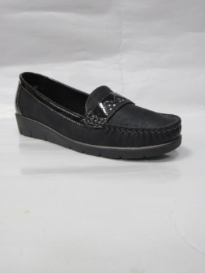 Mokasyny damskie na płaskim (36-41) 102 BLACK