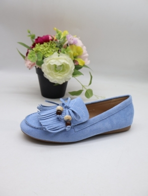 Mokasyny damskie na płaskim (36-41) 4042 BLUE