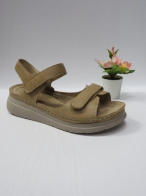 Sandały damskie na koturnie (39-43) DT21-3 KHAKI