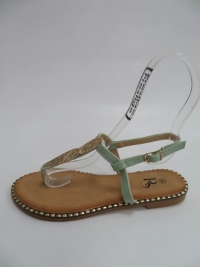 Sandały Damskie na płaskim (36-41) LS-32 GREEN