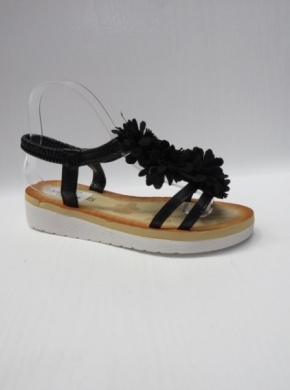 Sandały damskie na płaskim (36-41) WH-521 BLACK