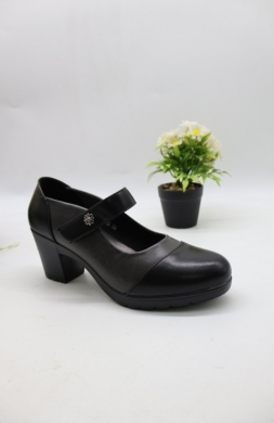 Czółenki damskie na obcasie (36-41) HL61715-9 BL/GREY