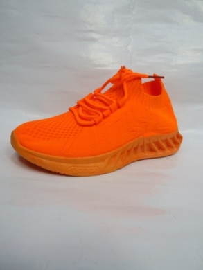 Buty sportowe damskie na płaskim (36-41) TA27 ORANGE