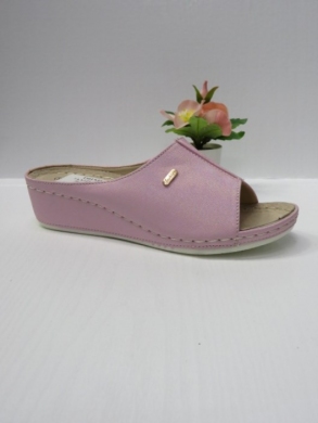 Klapki damskie na koturnie (36-41) 7AA221 PINK