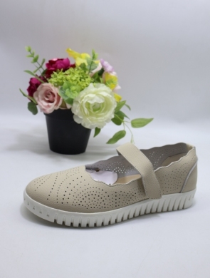 Półbuty damskie na płaskim (36-41) YEHJ-310 BEIGE