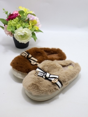Kapcie damskie ocieplane (36-41) 612 MIX