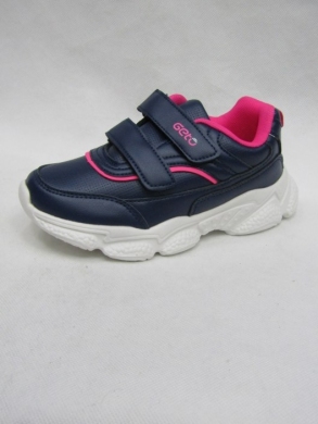 Buty sportowe dziewczęce (32-37) F801 BLUE/PEACH