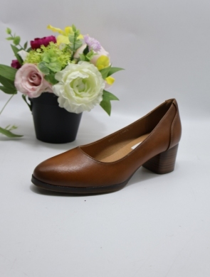 Czółenki damskie na obcasie (36-41) YCC-112 CAMEL