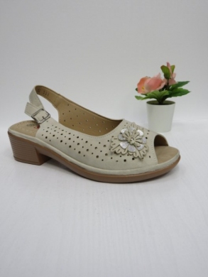 Sandały damskie na obcasie (36-41) HU508 BEIGE