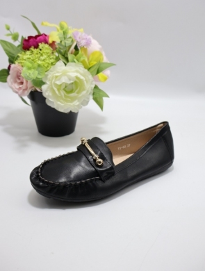 Mokasyny damskie na płaskim (36-41) TY-82 BLACK
