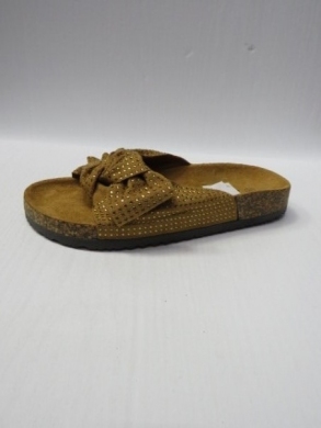 Klapki damskie na płaskim (36-41) FRS-55 CAMEL