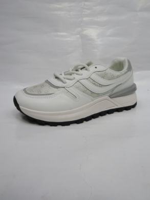 Buty sportowe damskie na płaskim (36-41) XM-8857 WHITE