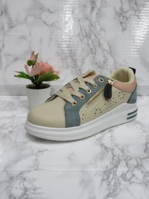 Buty sportowe dziewczęce (30-35) C901 BEIGE