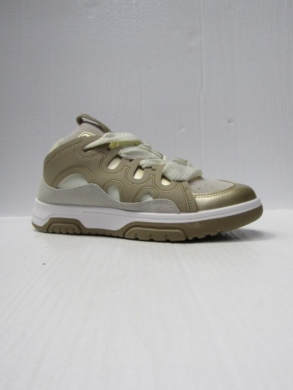 Buty sportowe damskie na płaskim (36-41) 8-59 BEIGE