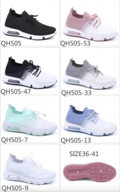Buty sportowe damskie na płaskim (36-41) QH505