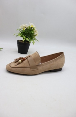 Mokasyny damskie na płaskim (36-41) H8-211 KHAKI