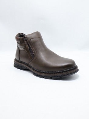 Botki męskie ocieplane (41-46) 9901-25 BROWN
