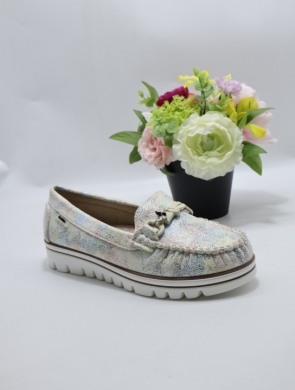 Mokasyny damskie na płaskim (36-41) HJJ-203 CORLO/WHITE