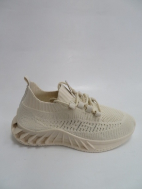 Buty sportowe damskie na płaskim (36-41) NB525 BEIGE