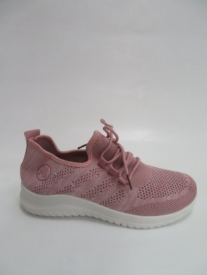 Buty sportowe damskie na płaskim (37-41) YM001-5 PINK