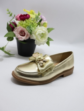 Mokasyny damskie na płaskim (36-41) JN-670 GOLD
