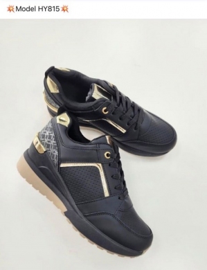 Buty sportowe damskie na koturnie (36-41) HY815