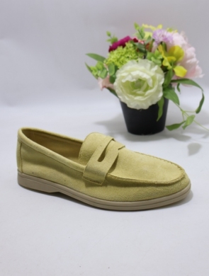 Mokasyny damskie na płaskim (36-41) G491 YELLOW