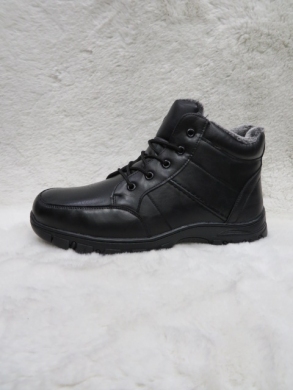 Botki męskie ocieplane (40-46) FL05-11D BLACK