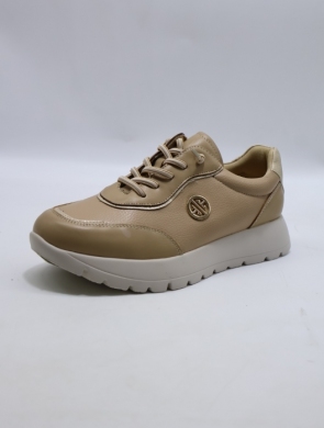Buty sportowe damskie na płaskim (36-41) L219-12 CAMEL