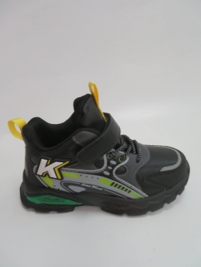 Sportowe Chłopięce (26-31) L215 BLACK/YELLOW