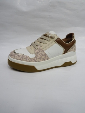 Buty sportowe damskie na płaskim (36-41) 28672 CAMEL