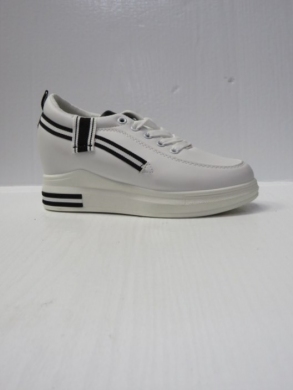 Buty sportowe damskie na koturnie (36-41) BY-0367 WHITE
