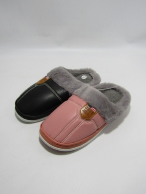 Kapcie damskie ocieplane (36-41) W392-2 MIX