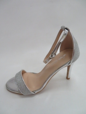 Sandały damskie na szpilki (36-41) 6921 SILVER