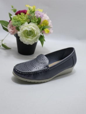 Mokasyny damskie na koturnie (36-41) YEHJ-232 BLUE
