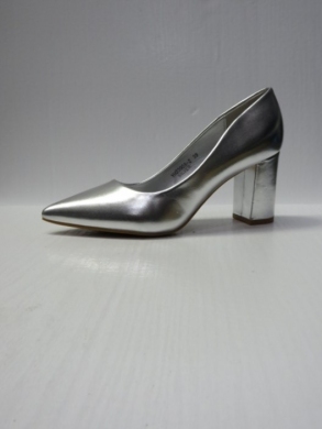 Czółenki damskie na obcasie (36-41) XYH-23908-2 SILVER