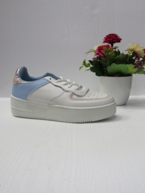 Buty sportowe damskie na płaskim (36-41) R87 BLUE