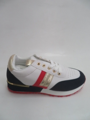 Buty sportowe damskie na płaskim (36-41) R-51 RED