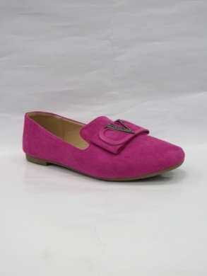 Mokasyny damskie na płaskim (36-41) ABC207 FUCHSIA
