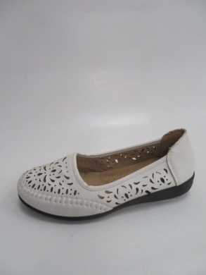 Półbuty damskie na płaskim (37-42) F01 WHITE