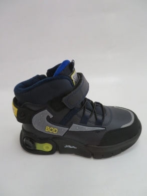 Botki chłopięce jesienne (27-32) P642A BLUE/ORANGE